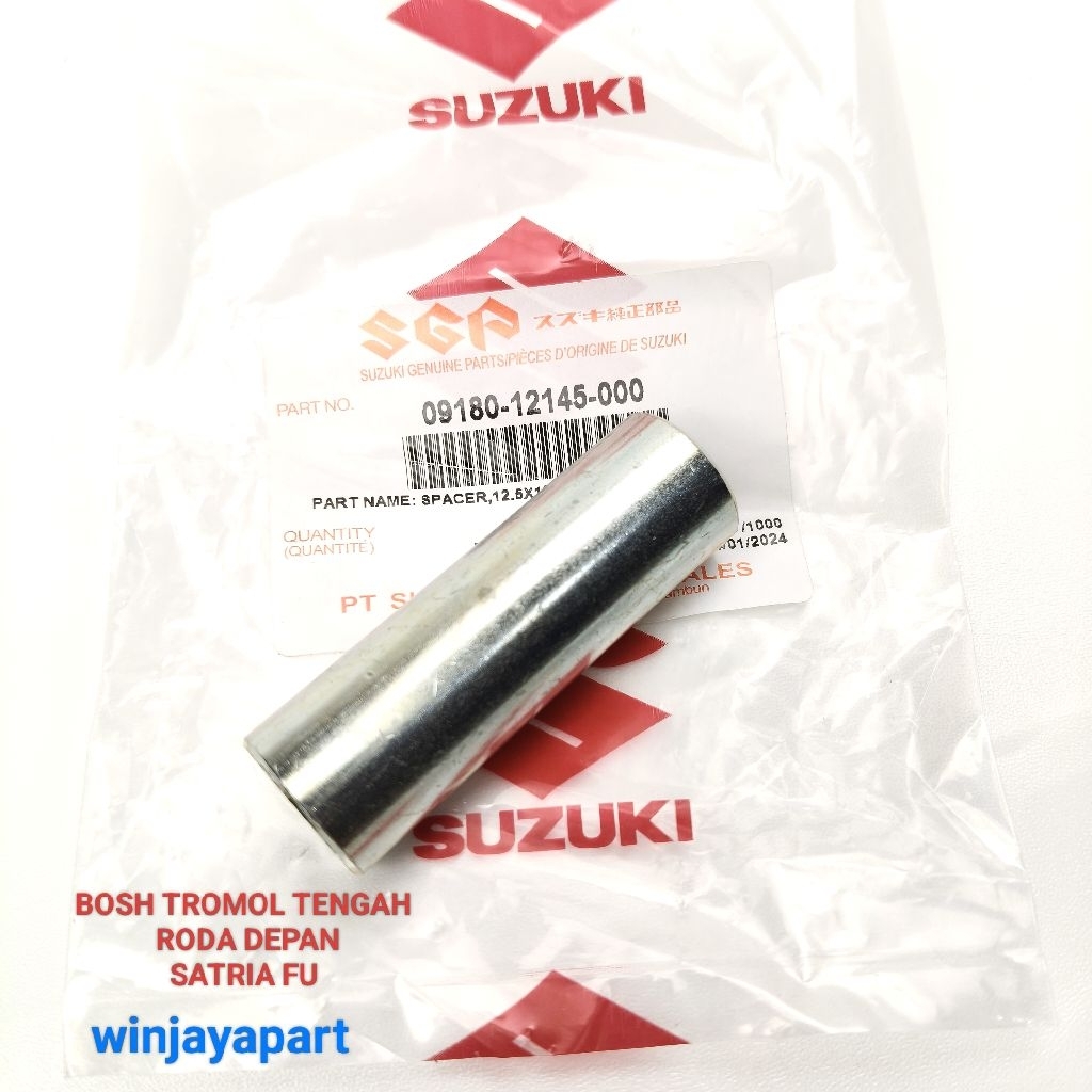 BOSH TENGAH TROMOL VELK DEPAN SATRIA FU 09180-12145-000 ORIGINAL SGP SUZUKI GENUINE PARTS