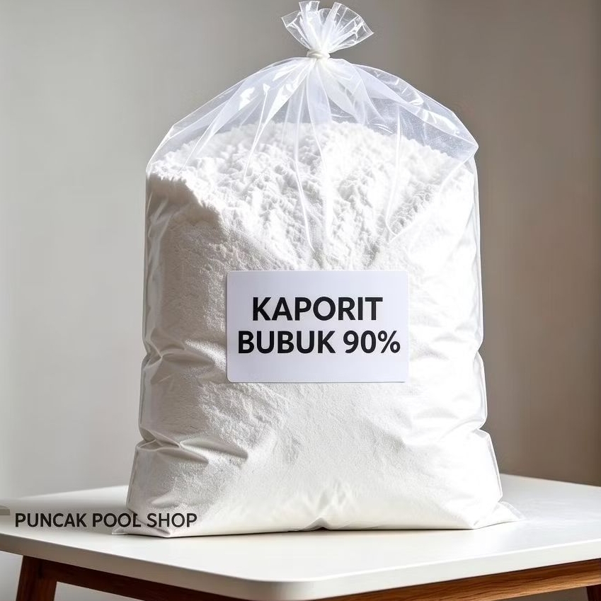 Kaporit 90% / Kaporit bubuk TCCA powder 90% / Kaporit Kolam Renang