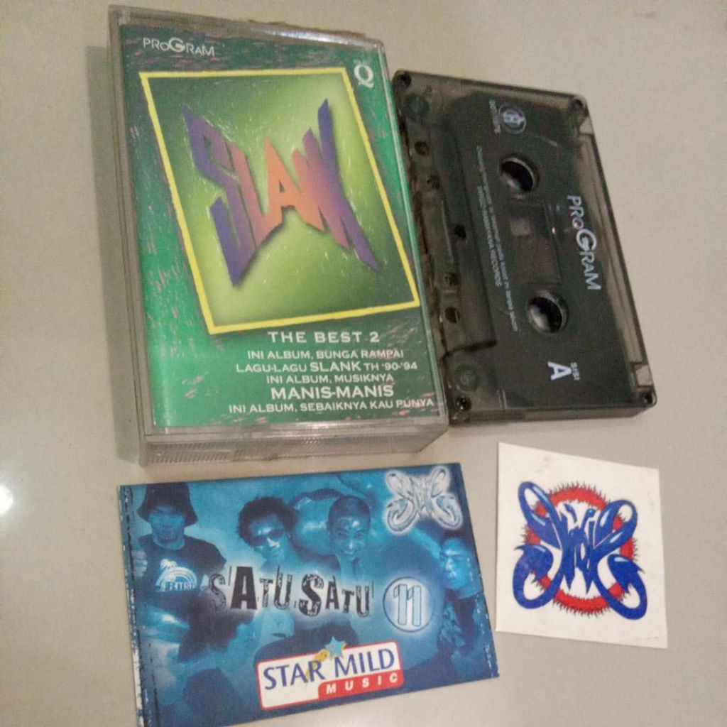 kaset slank the best 2 slankography selongsong