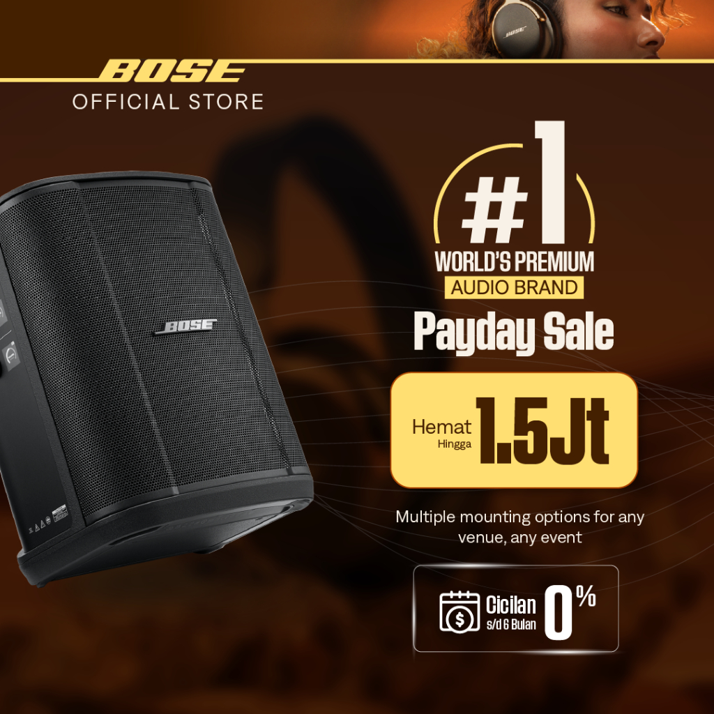 Bose S1 Pro+ Portable Bluetooth Wireless Karaoke Party Speaker System
