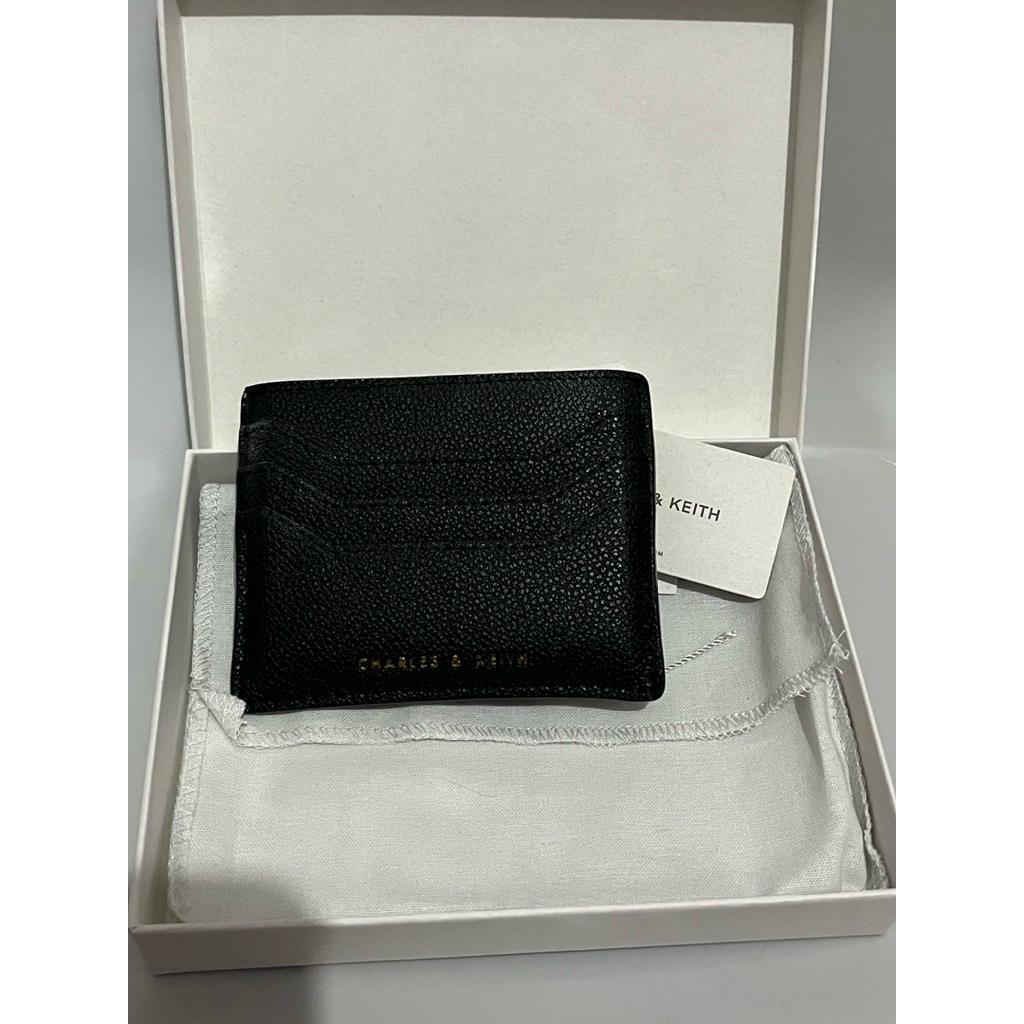 Preloved Charles and Keith FULL SET CK ORIGINAL 100% card holder wallet