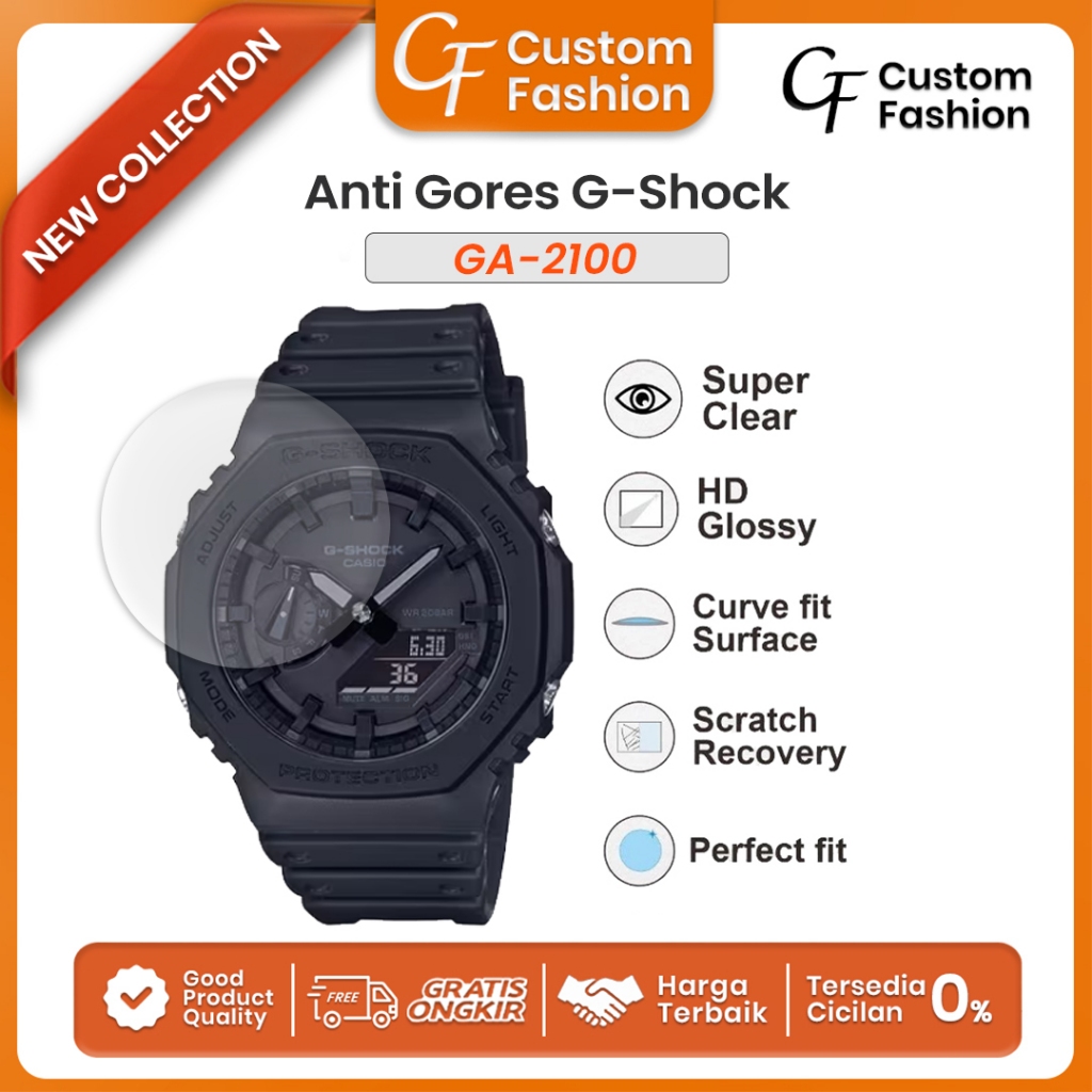 Hydrogel Screen Protector Casio G-Shock GA-2100 GA2100 GA 2100