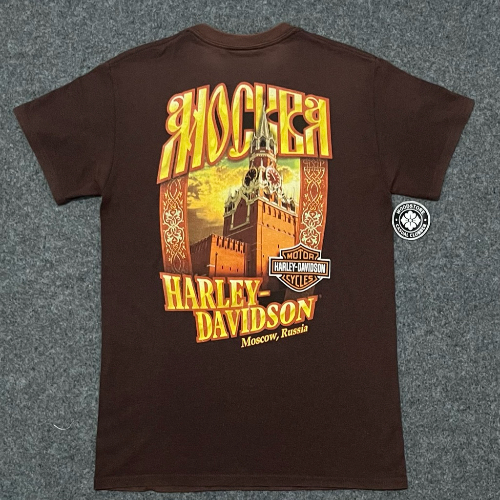 Preloved Tshirt Harley Davidson Moscow