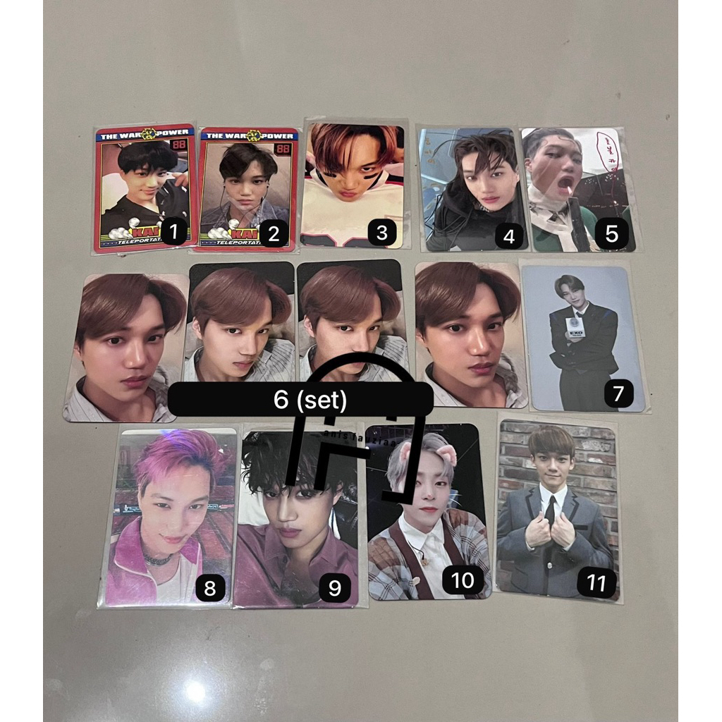 OFFICIAL PC KAI EXO (Photocard Kai)