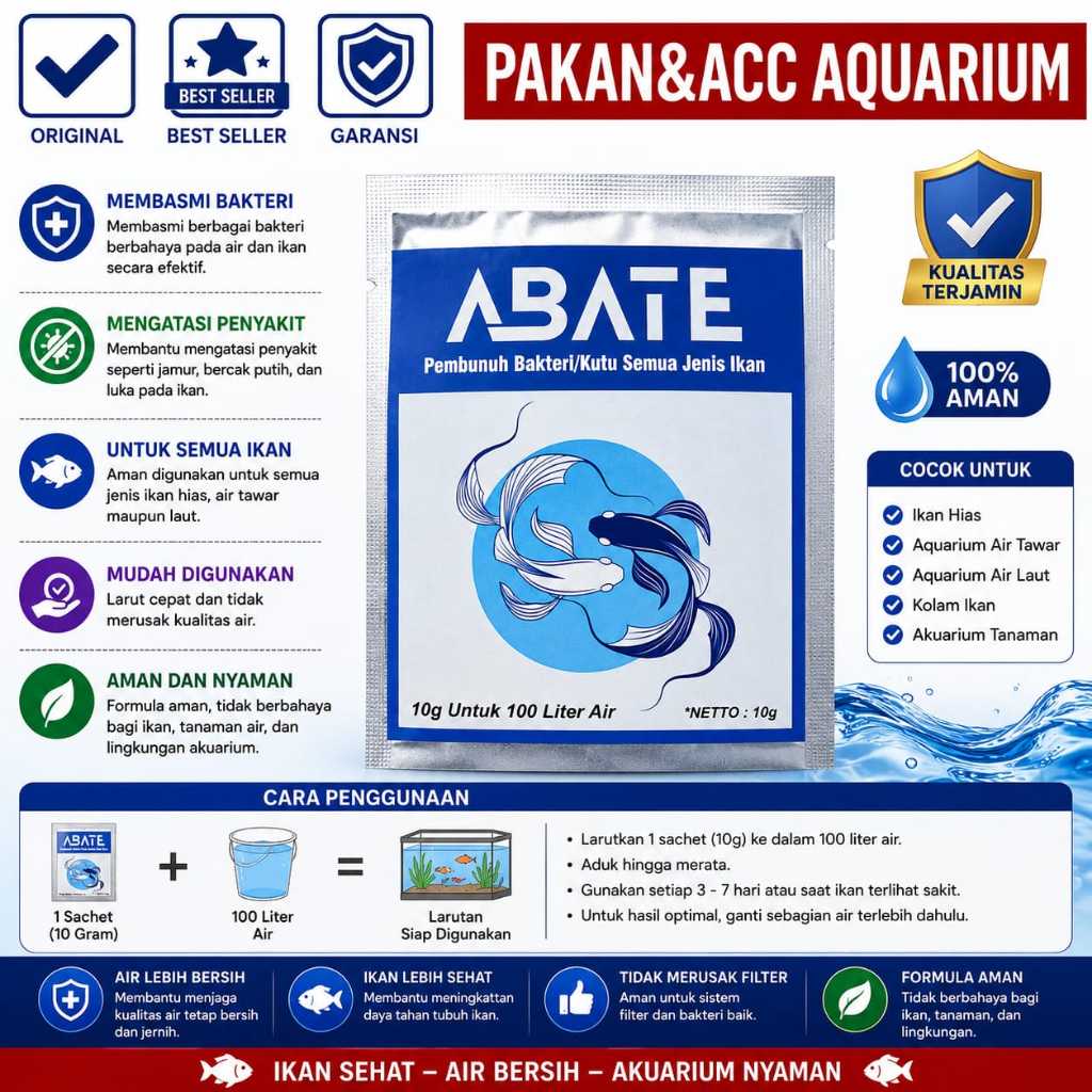 Obat Pembasmi Jentik Nyamuk Abate/ Pembasmi Jentik-Jentik Dan Nyamuk Ampuh/ Bubuk Pembasmi Jentik Ny