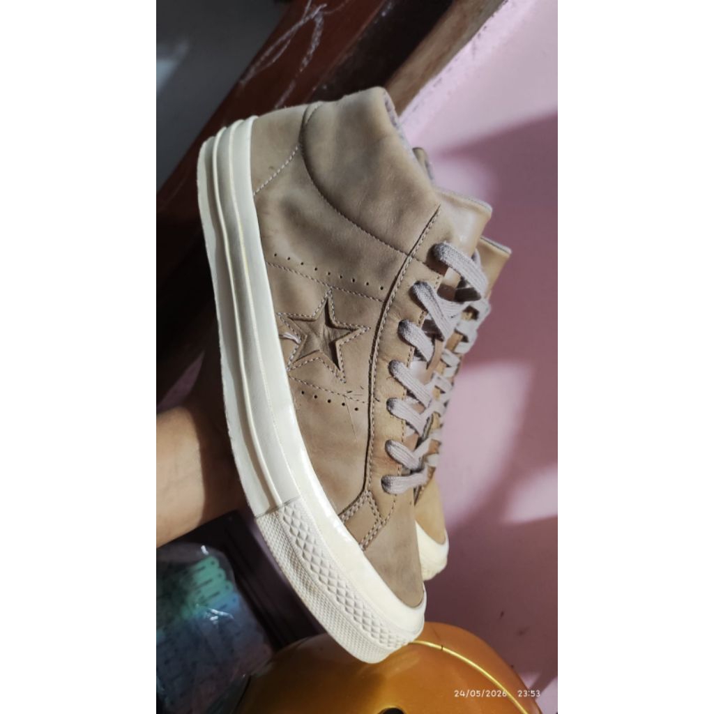 converse one star leather size 45