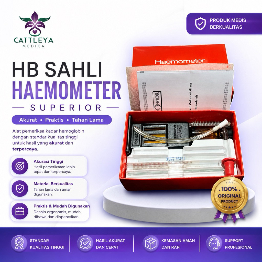 Superior HB Sahli Haemometer / Alat Cek Hemoglobin / HB Sahli