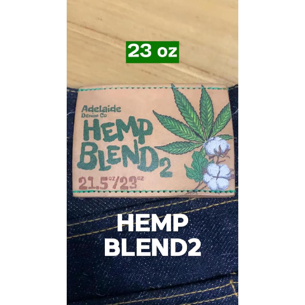 Selvedge Hemp Denim 23 oz - Adelaide Denim