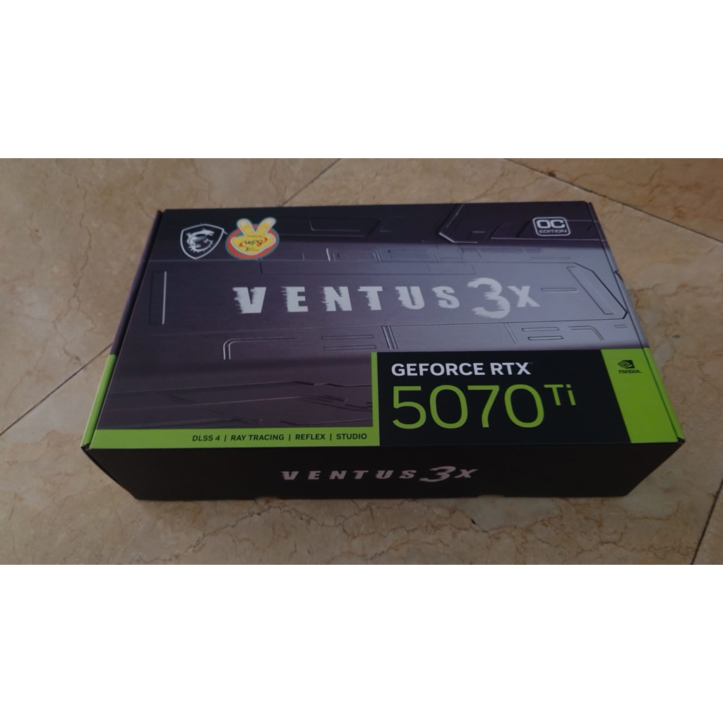 GPU MSI RTX 5070 ti Ventus 3x OC