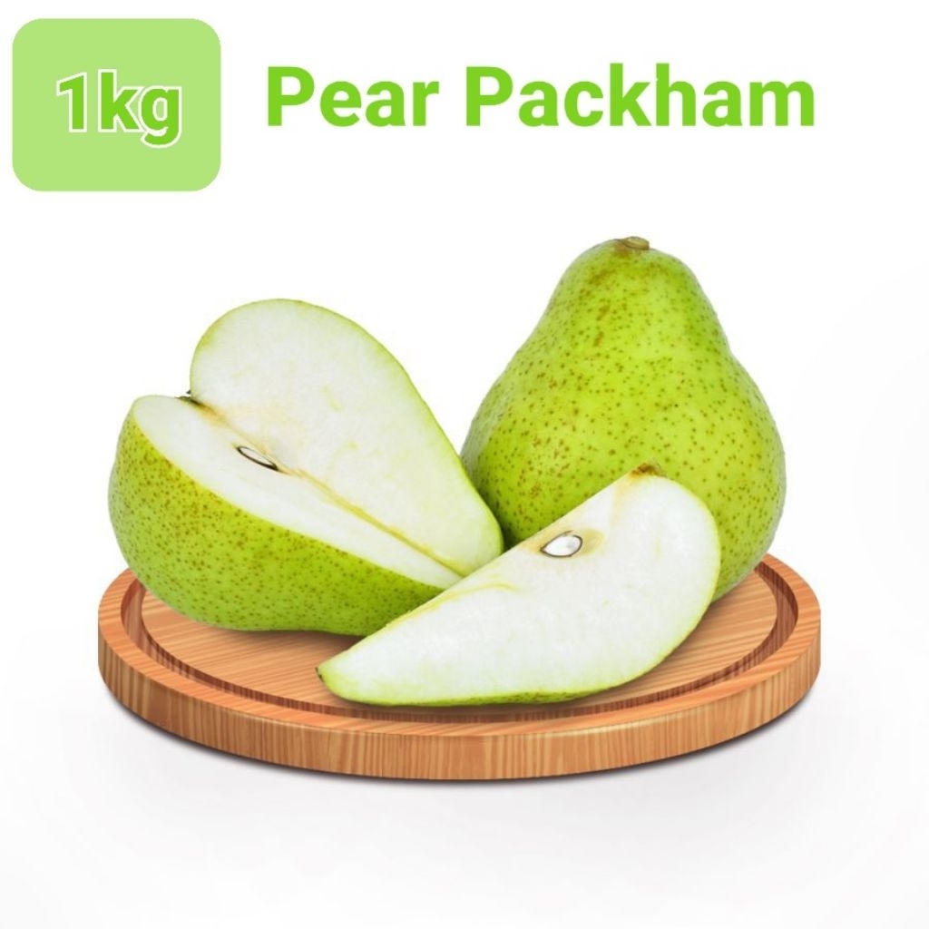1kg Buah Pear Packham Pir Hijau Pir Sultan Manis