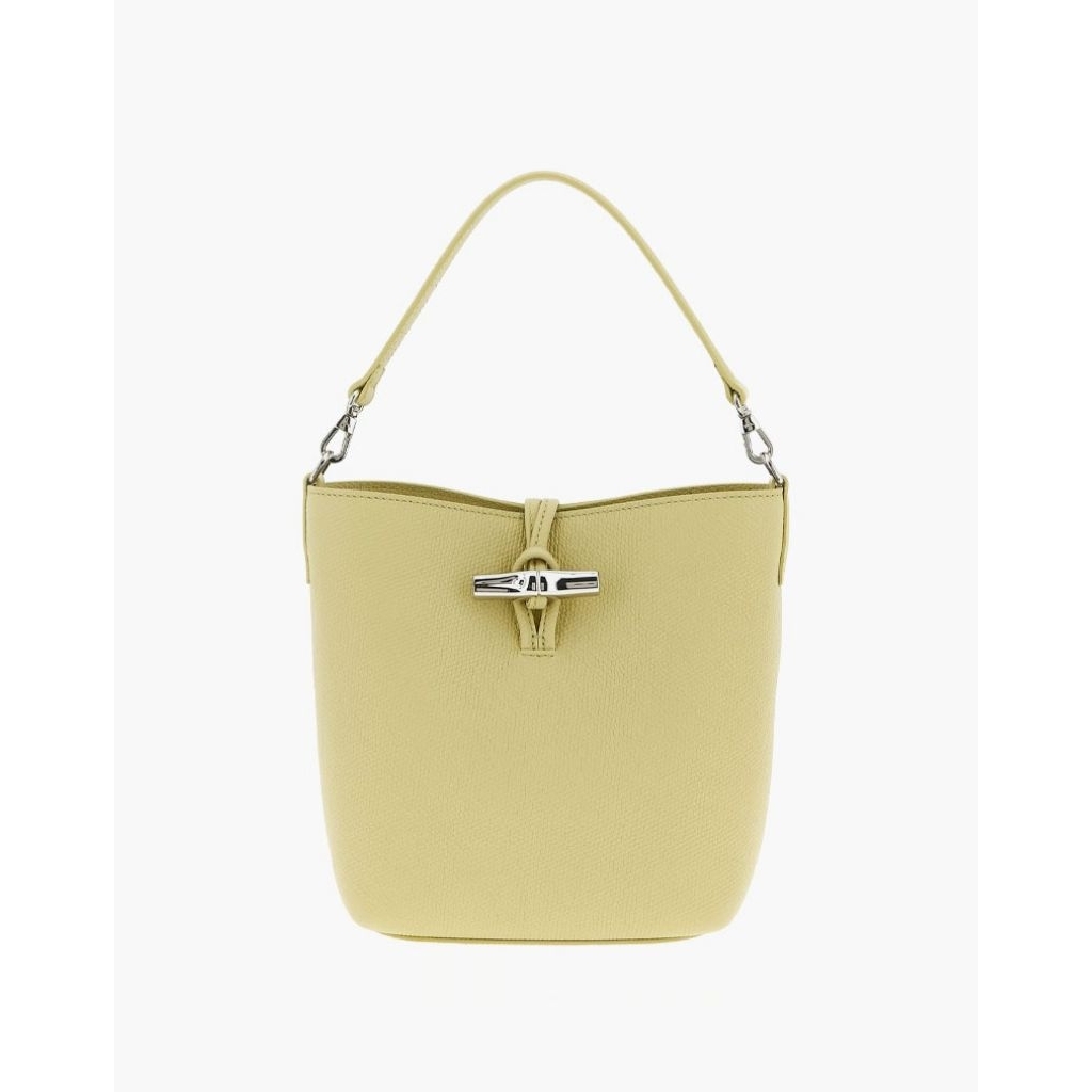 Lc Le Roseau Xs Bucket Bag in Pistachio Cowhide Leather
