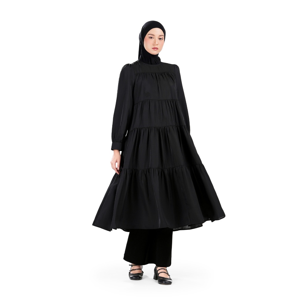 Nada Puspita - Bridgia Tiered Midi Dress