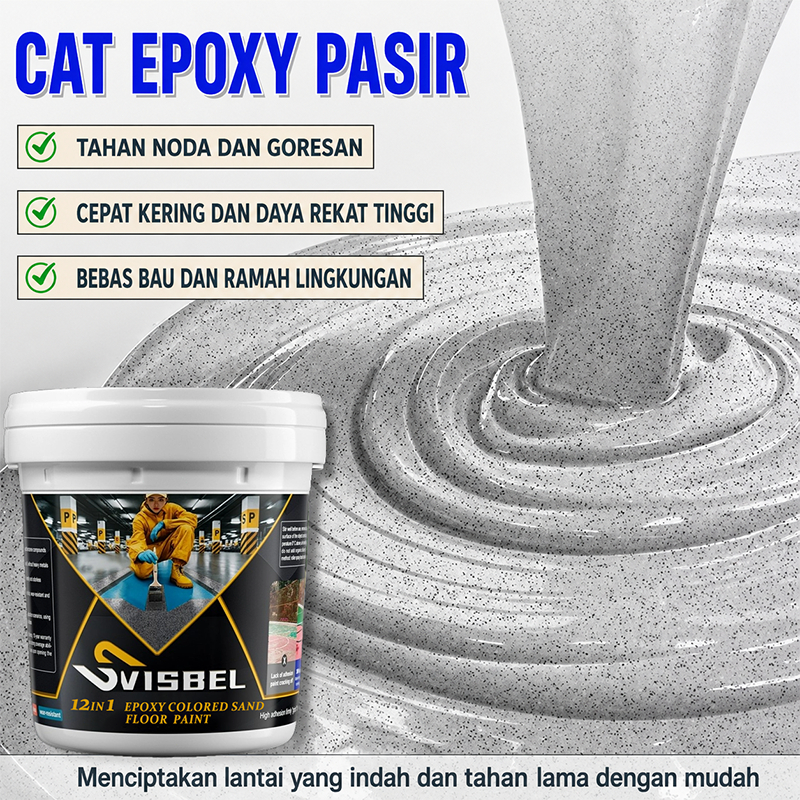 2026Kemasan baru Pabrik profesional 20 tahun cat lantai cat lantai epoxy lantai semen cat lantai sem