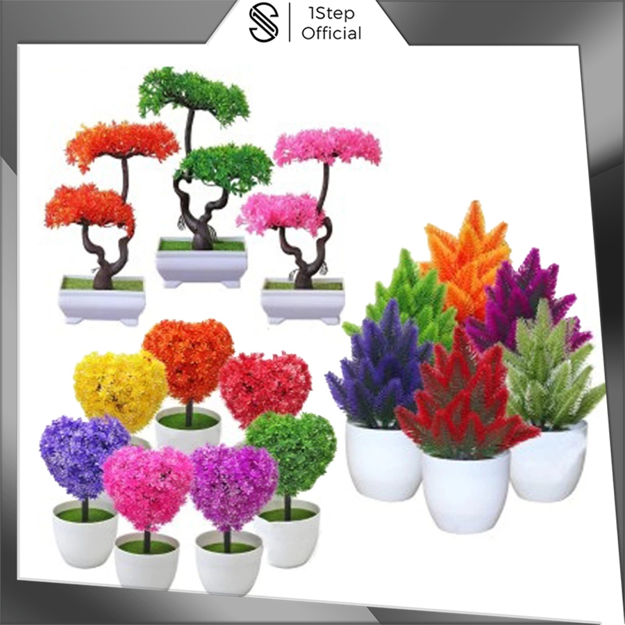 R233 R234 Ornamen Tanaman Hias Plastik Pot Dan Bunga Artificial Daun Rambat R233 R234