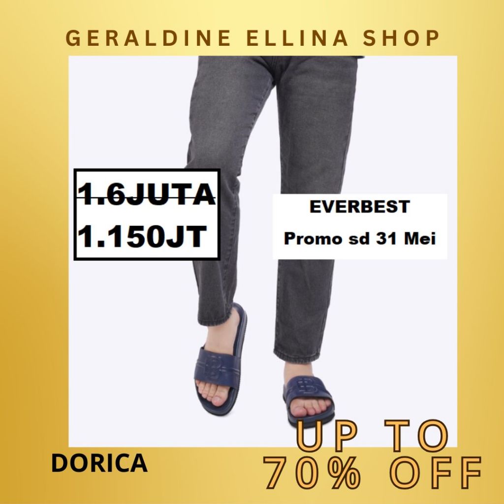 Sandal sendal EVERBEST pria cowok original 100% Seri BRAYLEN