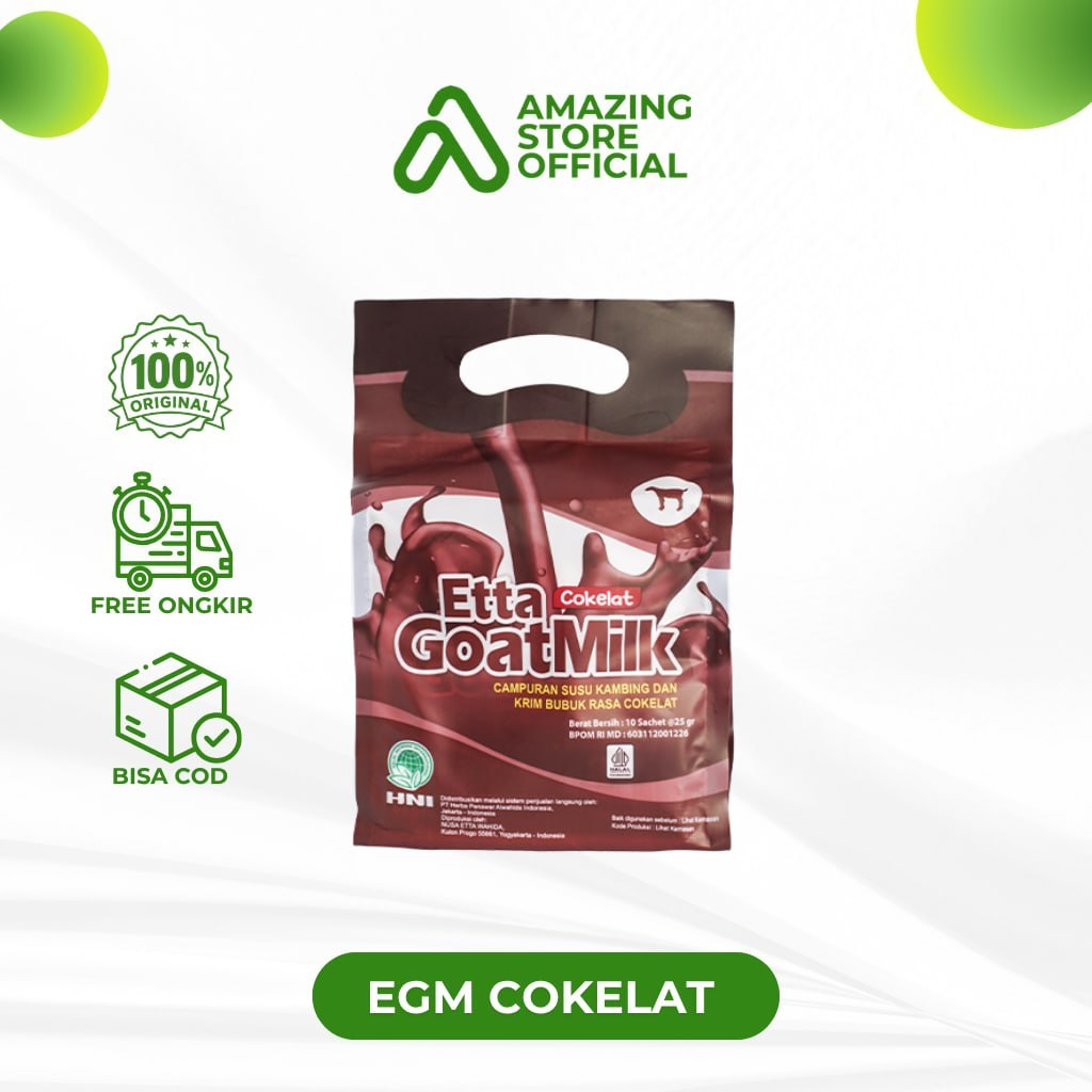 EGM Rasa Coklat - Etta Goat Milk HNI HPAI