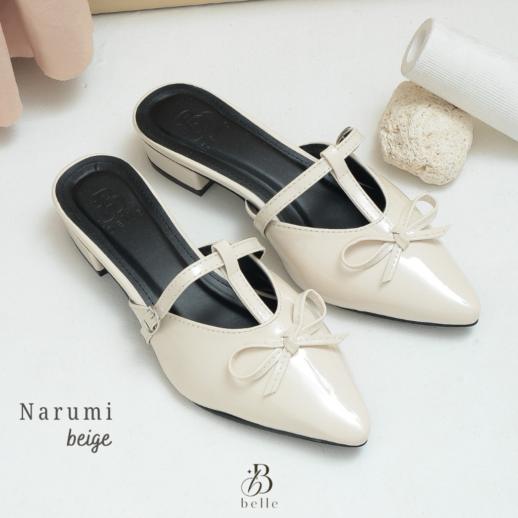 BELLE Narumi Sepatu Mules Wanita Slip On