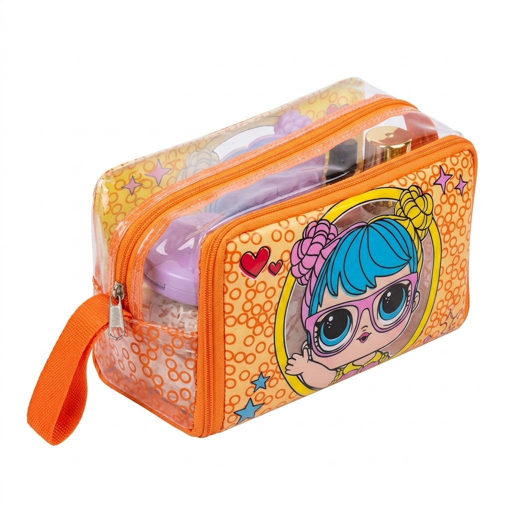 Tas Make Up Serbaguna Motif Anak Kecil / Tas Plastik Serbaguna