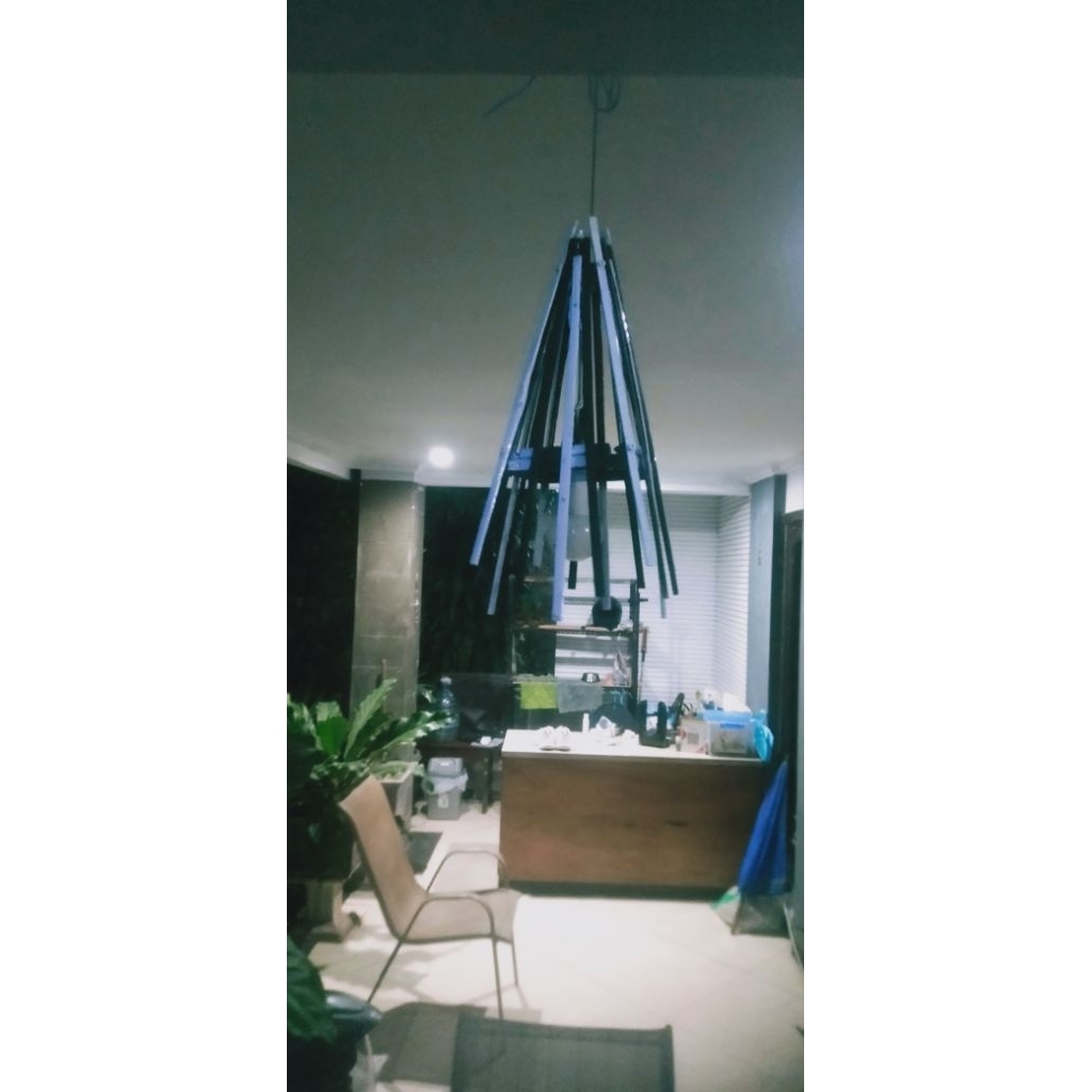 Lampu Gantung bambu