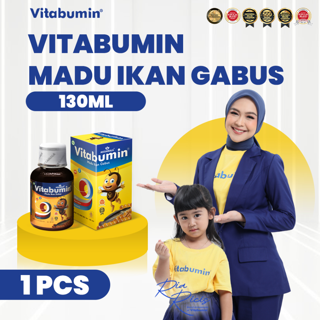 Paket Vitabumin Madu Ikan Gabus - 130ml 1 pcs
