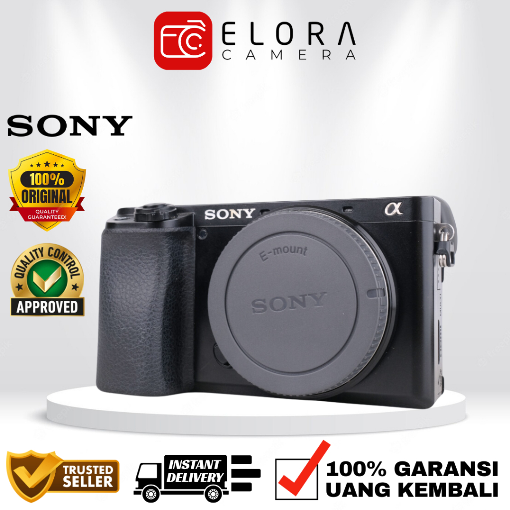 Sony Alpha A6100 Body Only / Kamera Mirrorless Sony Alpha A 6100 Kit 16-50mm / Sony A6100 Kit BO