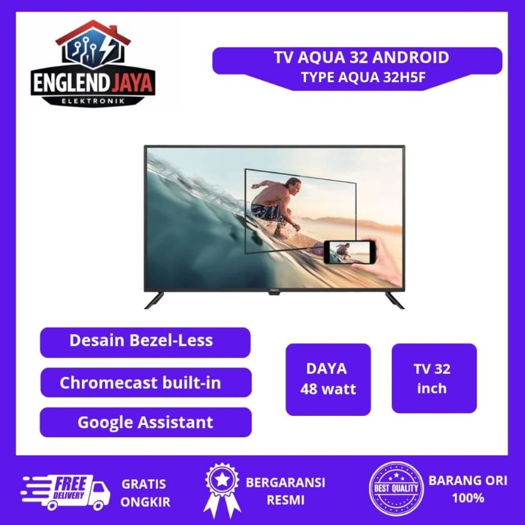 TV AQUA 32 INCH ANDROID - 32H5F