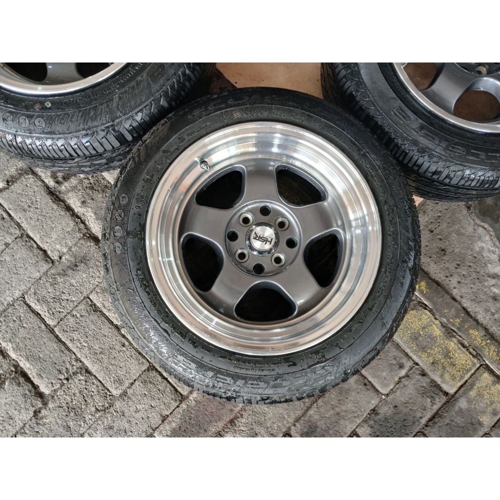 VELG MOBIL BEKAS AVANZA RING 15X7/8  PCD 4X100/114 VELG BAN