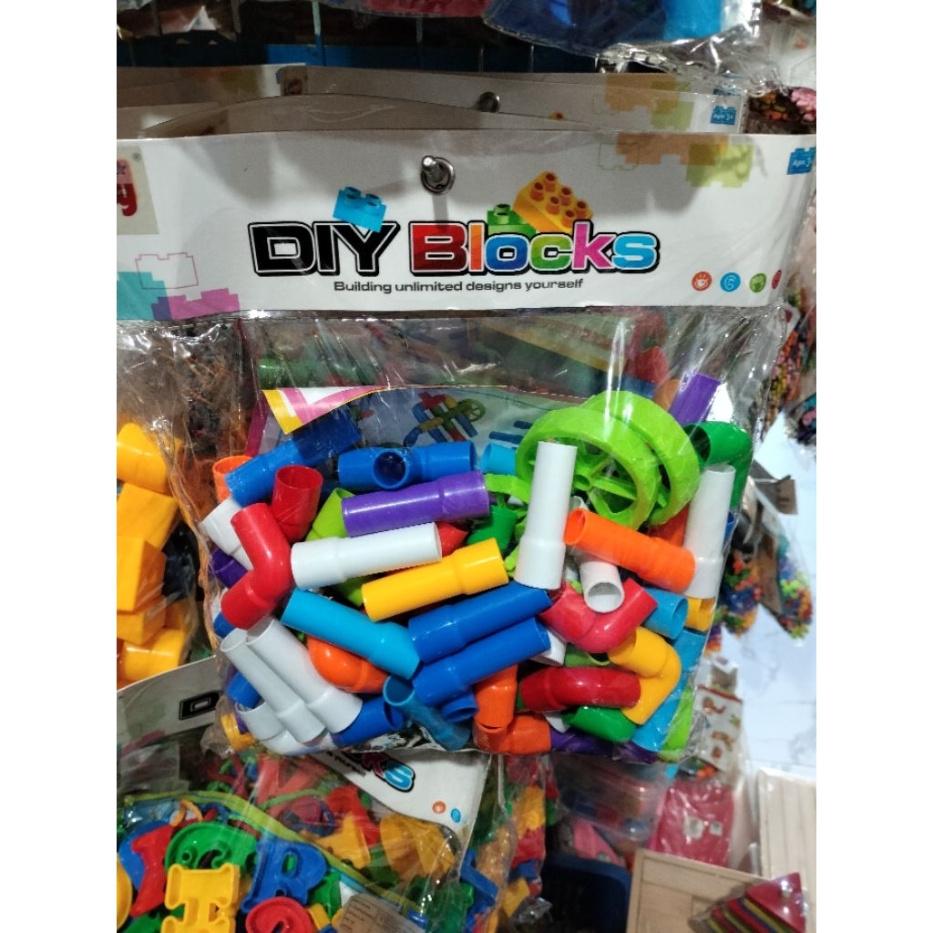 Mainan Edukasi Lego pipa besar