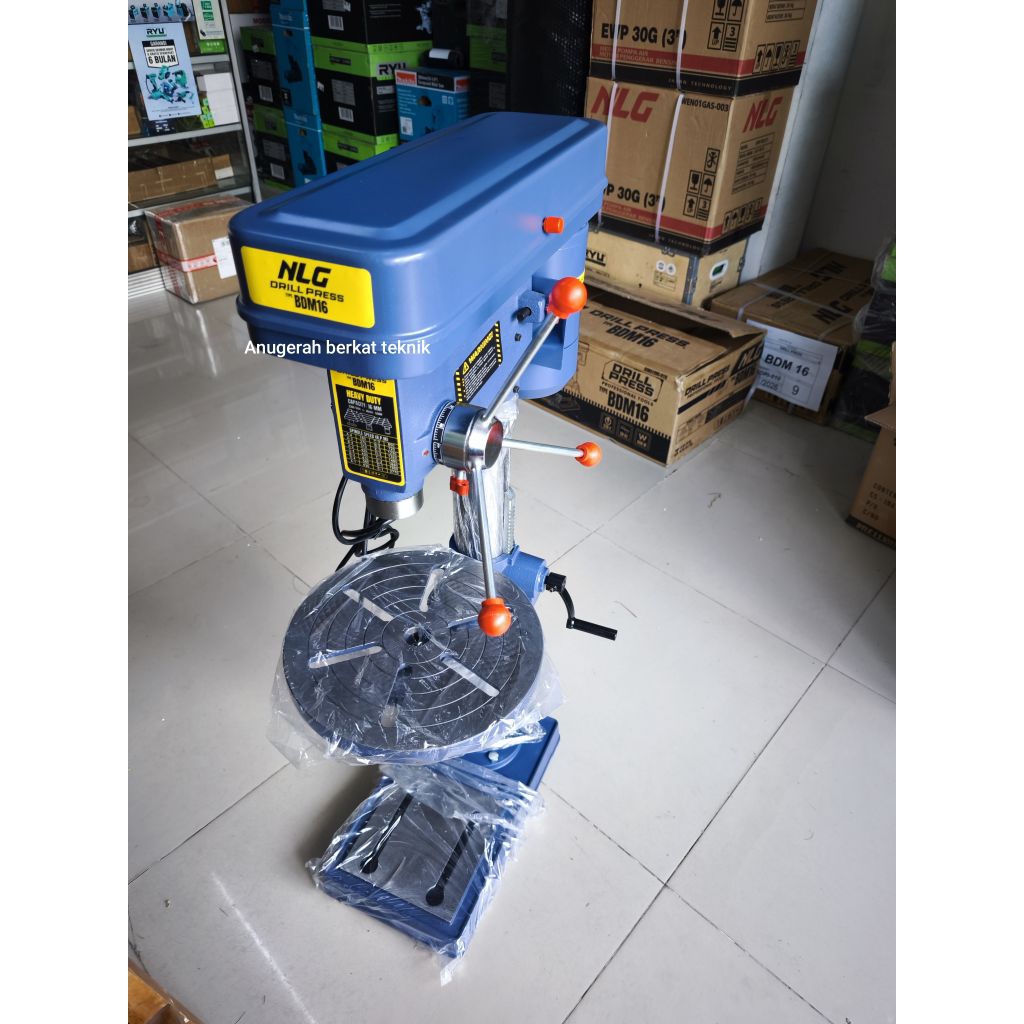 Bor duduk 16 mm bench drill besi kayu 100% copper wire NLG