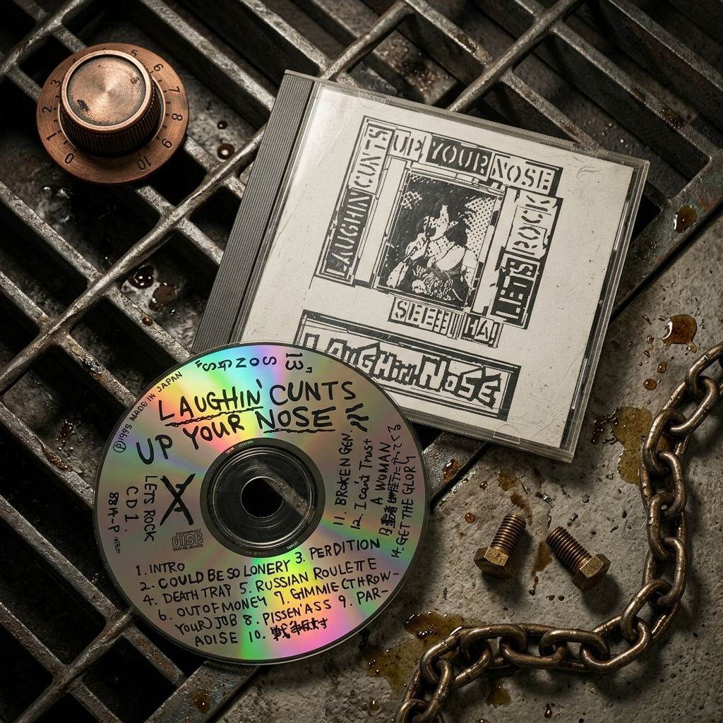 Cd Laughin' Nose - Laughin' C*nts Up Your Nose Made In Japan