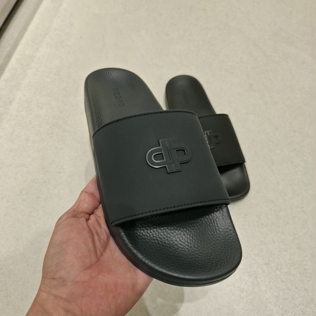 Pedro Men's Slider Sandal Authentic - Sendal Selop Rubber Pria Rinhan & Nyaman di Pakai