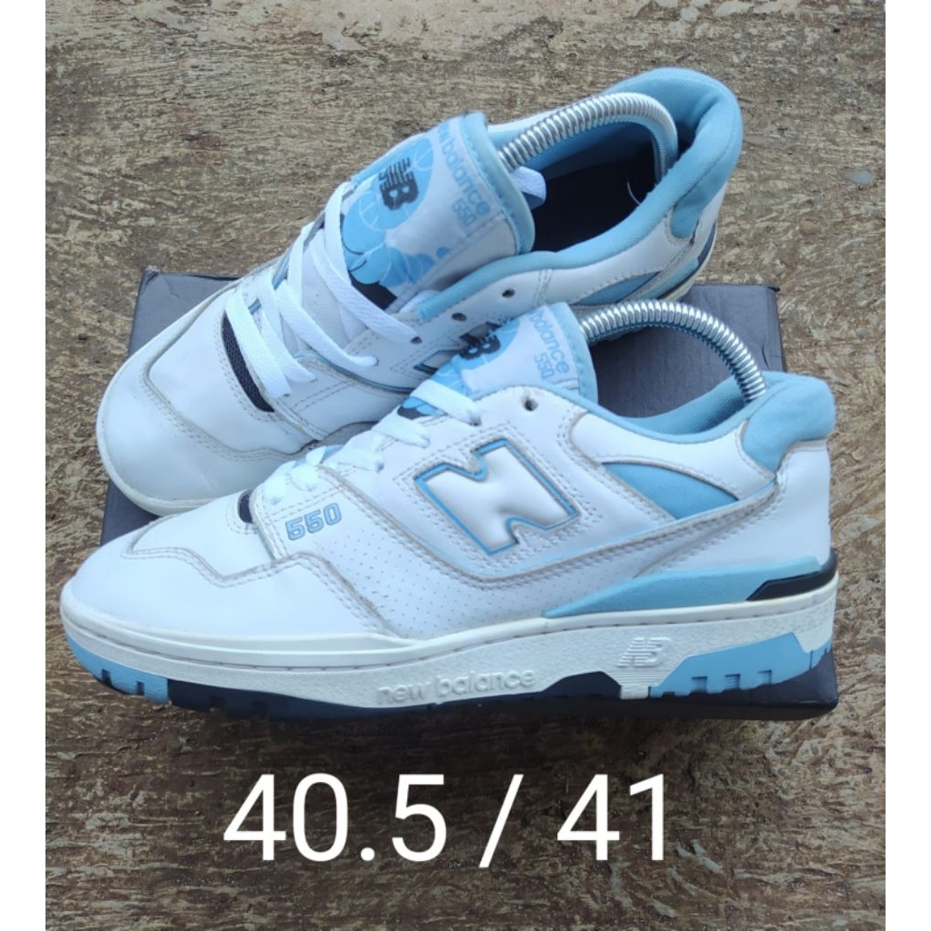 New Balance 550 Carolina Blue (second ori)