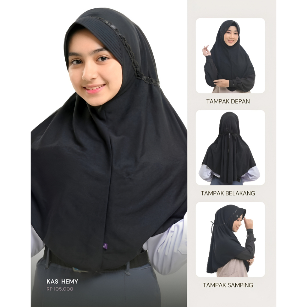 RABBANI KRD AN HEMY Bergo Sekolah RABBANI ORI
