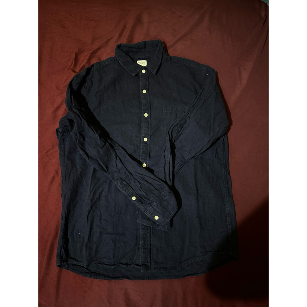 Kemeja Flannel Back Number