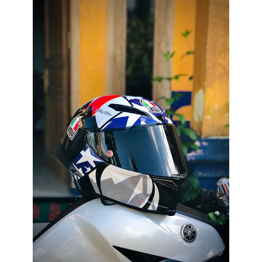 Helm Agv Pista Gprr Joan Mir clone