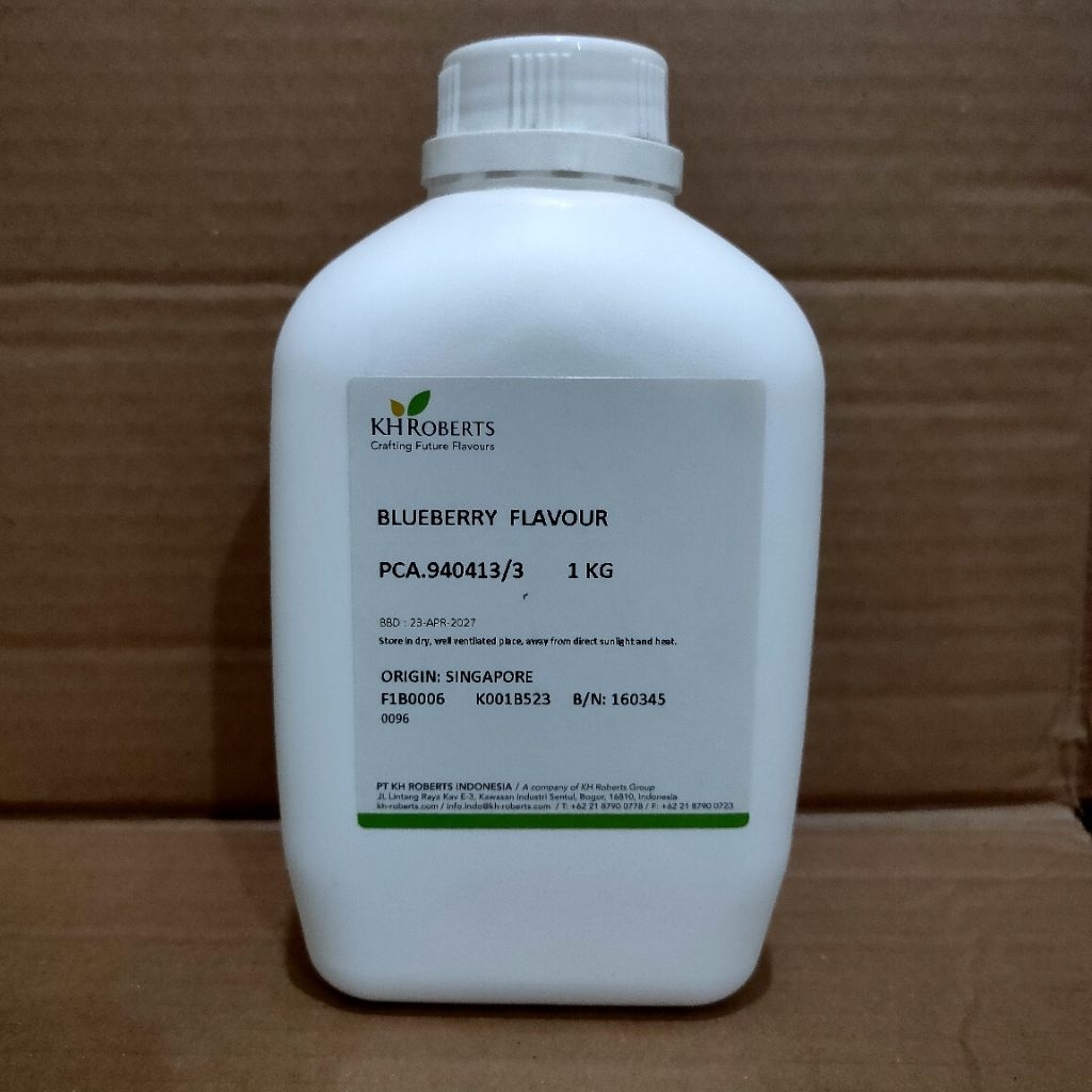 KH ROBERTS BLUEBERRY FLAVOUR BENING