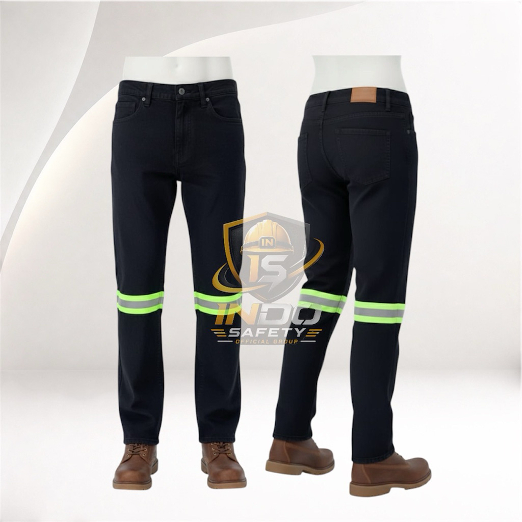 CELANA SAFETY JEANS | CELANA SOFTJEANS | CELANA SAFETY LAPANGAN | CELANA PROYEK | CELANA KERJA TAMBA