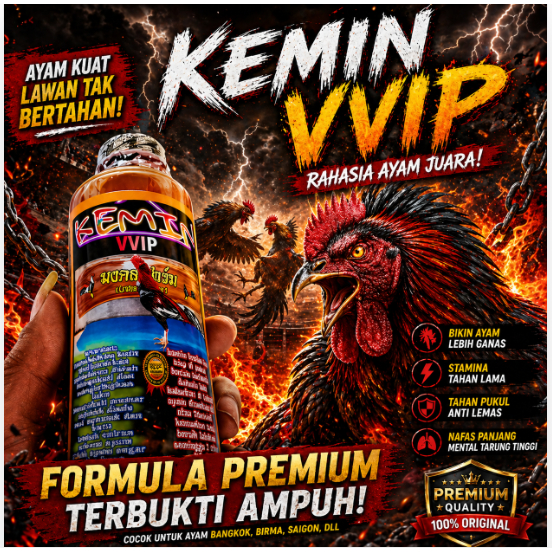 Kemin Ayam Bangkok Super Pengeras Kaki Ayam Aduan Herbal Premium