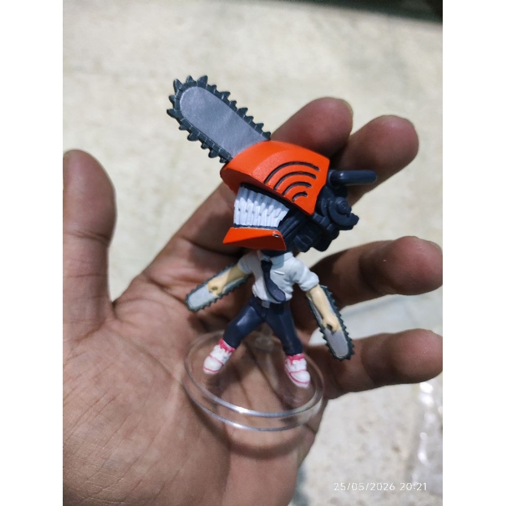 Gachapon gashapon Chibi Masters Chainsaw Man Toy | 8cm bandai ori