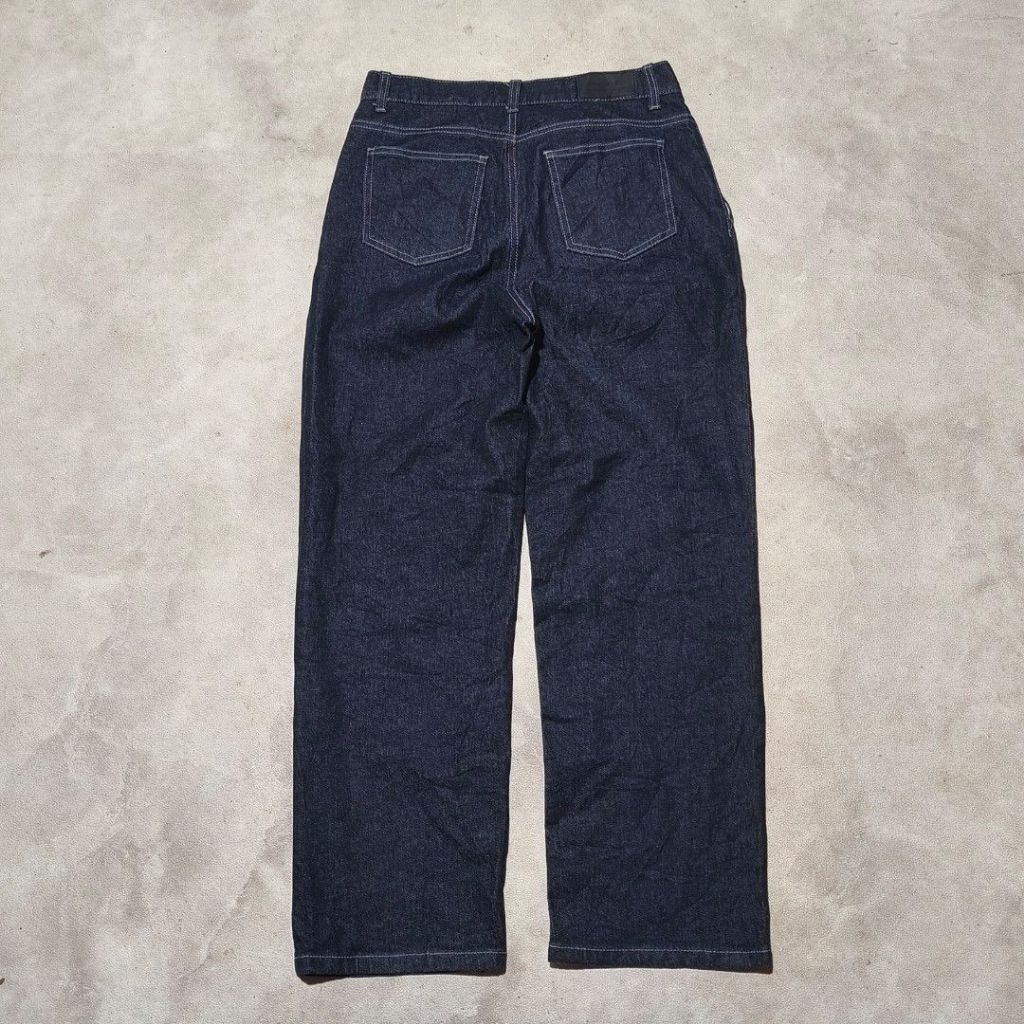 Celana panjang pria denim jeans draw fit