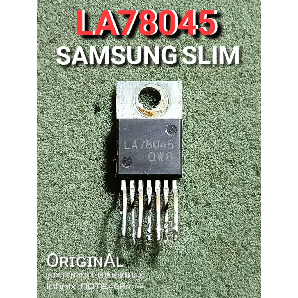 ic vertikal tv Samsung slim   LA78045   ic La78045 original