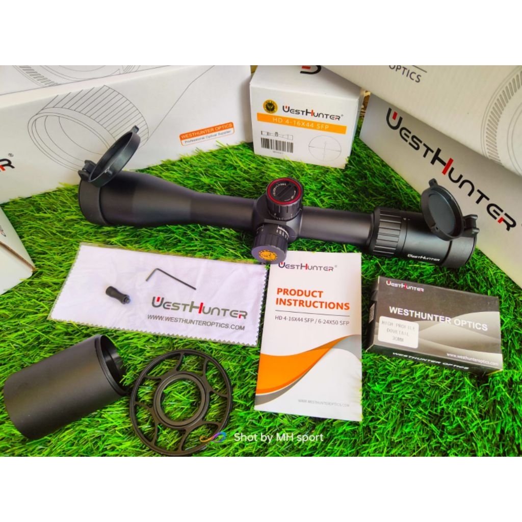 telescope westhunter hd 4-16x44sfp shockproof