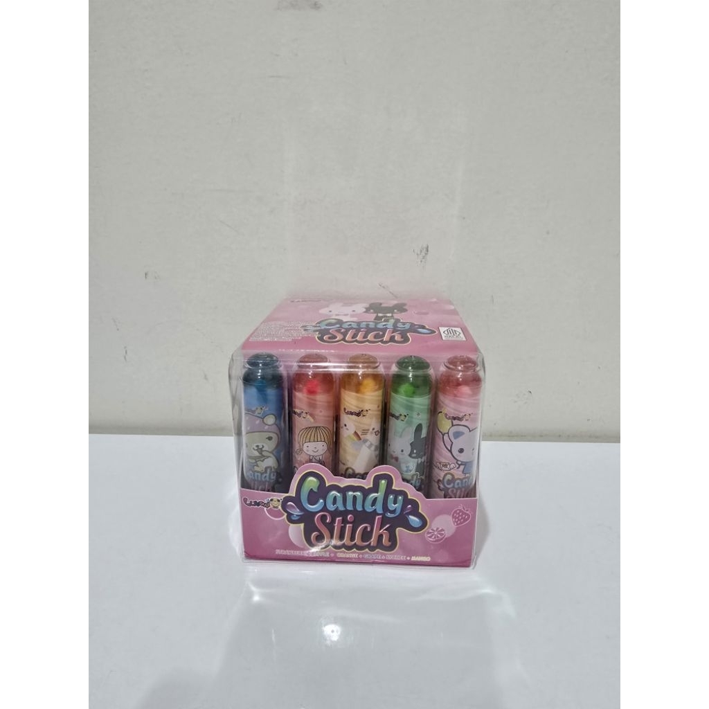 Permen Lunak Aneka Rasa Bentuk Lipstick isi 30 pcs.