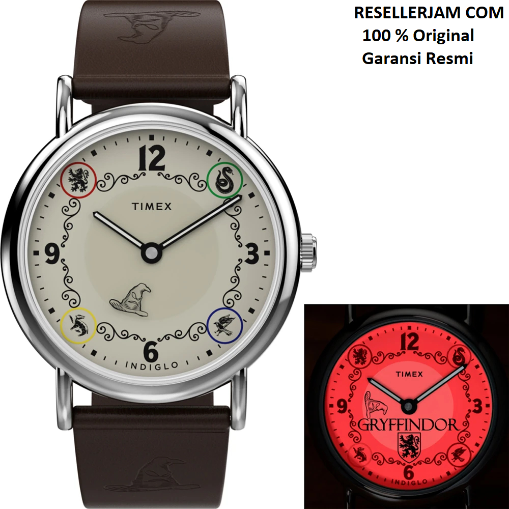 Jam Tangan Timex TW2Y76300 Harry Potter x Timex Weekender Gryffindor House Original Garansi Resmi