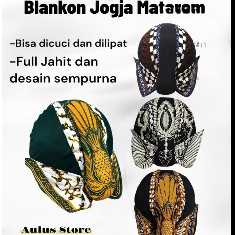 Blangkon halus Mataram Jogja