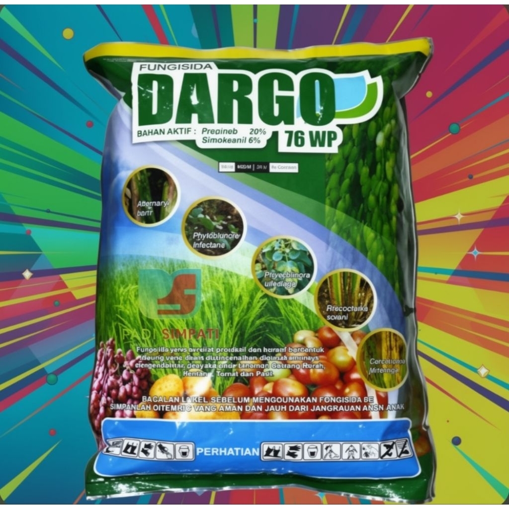 Fungisida Dargo 76WP 1KG - Kontak, Protektif, Kuratif