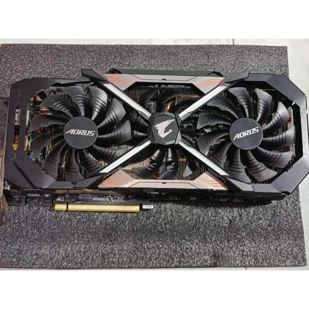 GIGABYTE AROUS GTX 1080TI 11GB DDR5 NO DISPLAY
