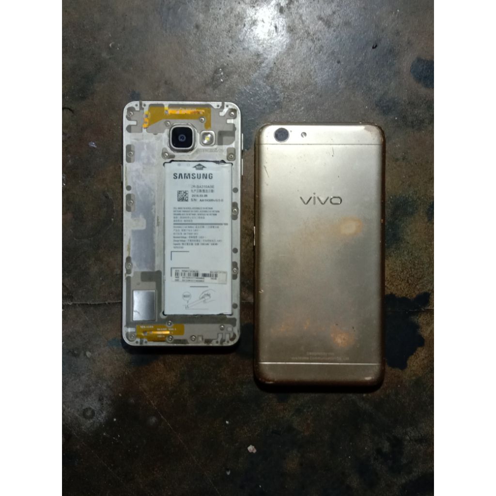 2 Hp Minus. Samsung a3 & Vivo y53 (BACA DESKRIPSI)
