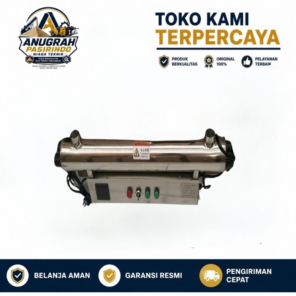 Uv 2lampu Uv 24gpm Panel ultraviolet industri uv water sterilizer