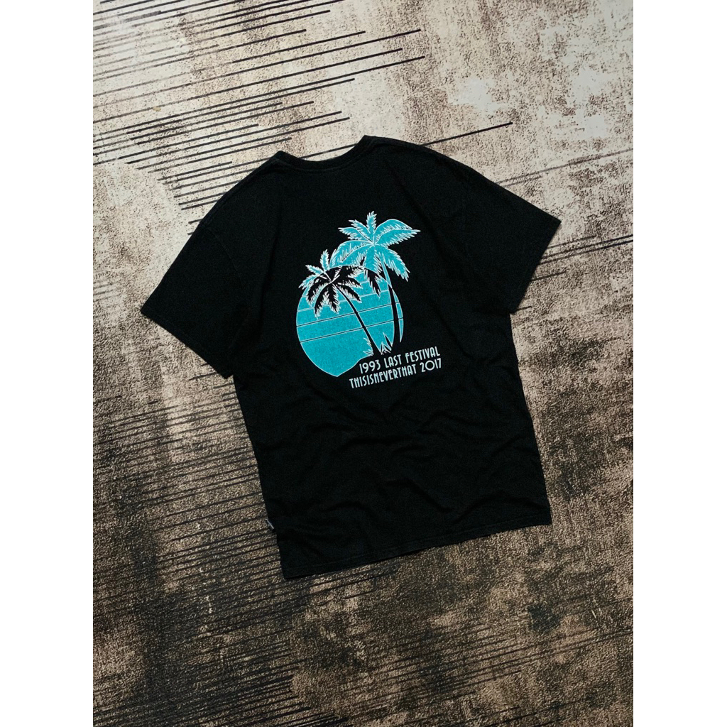 T-Shirt/Kaos Th*sisneverthat (TnT) Last Festival Second